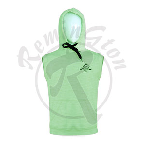 เสื้อฮู้ดสวมหัวแขนกุดสำหรับผู้ชายเสื้อฮู้ดแขนกุดแบบสวมศีรษะสำหรับเด็กชายผู้ใหญ่คุณภาพสูง | เสื้อมีฮู้ดสำหรับฟิตเนสสำหรับผู้ชาย - Product Image 1
