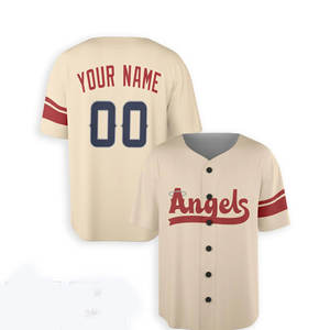 Nueva Camiseta de Béisbol Personalizada al por Mayor 2025, Logotipo Personalizado, Sublimación, Bordado, Secado Rápido, Transpirable, Uniforme de Béisbol Personalizado para Hombre - Product Image 1
