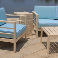 Langlebiges Aluminium-Gartensofa-Set für den Außenbereich in Parks, Innenhöfen & Hotels, Tragbar & Wetterbeständig