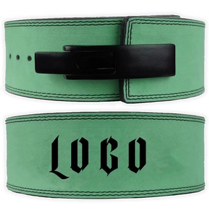 Animación Power Buckle Gimnasio Levantamiento de pesas Cinturón de palanca Palanca de cuero personalizada Cinturones de levantamiento de pesas sublimados - Product Image 2