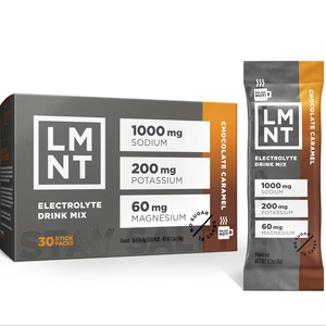 LMNT <b>Zero</b> <b>Sugar</b> Hot Chocolate or Coffee Mixer - Chocolate Caramel Salt | Drink Mix | 30-Count - Product Image 1