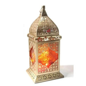 Lanterne créative en métal et verre de qualité fantastique lanterne suspendue décorative pour la maison lanterne suspendue marocaine en prix de gros - Product Image 3