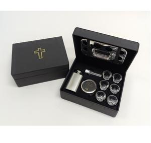 Juego de artículos de comunión portátil, suministro práctico para iglesia, 6 tazas - Product Image 1