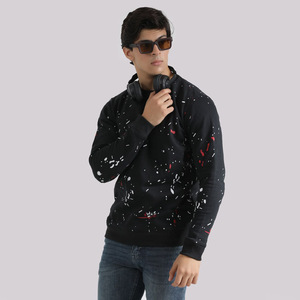 เสื้อสเวตเตอร์ผ้าฝ้ายสำหรับทุกเพศ-น้ำหนักเบาระบายอากาศได้ดีและสวมใส่สบายเหมาะสำหรับสวมใส่สบายความสนุกกลางแจ้งและวันพักผ่อน - Product Image 5