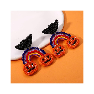 Nuevos accesorios de Navidad de Halloween al por mayor pendientes de gota de calavera para Halloween disponibles Comprar ahora a precio asequible - Product Image 6