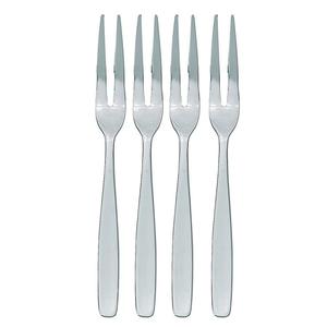 Ensemble de couverts classiques modernes de luxe pour mariage et fête avec manche argenté en acier inoxydable, compatible lave-vaisselle - Product Image 4