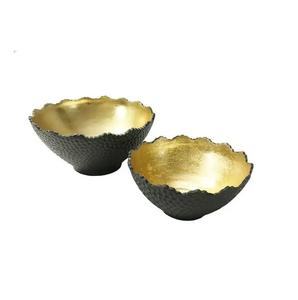 ชุดชามเสิร์ฟอลูมิเนียมทรงกลมทำด้วยมือทำจากผลไม้แห้งเครื่องครัวบ้านโรงแรมร้านอาหาร - Product Image 6