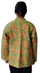 Fabricante y mayorista, chaquetas acolchadas, abrigo reversible de algodón, chaqueta kantha hecha a mano, suéteres para mujer, blazers para mujer - Product Image 3