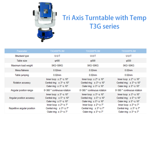 Piattaforma Girevole a Tre Assi con Camera di Temperatura per Test - Product Image 2
