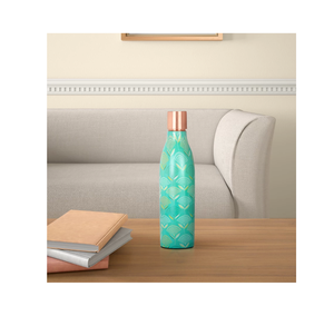 Bouteille imprimée en cuivre de conception moderne Utilisation à bas prix la plus exigeante pour l'artisanat de boissons Prix bon marché - Product Image 1