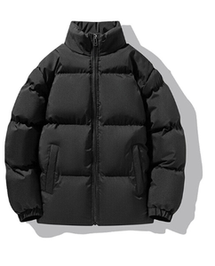 Veste d'hiver pour homme à logo personnalisé, vente chaude, OEM, veste bomber matelassée d'extérieur, veste de streetwear de haute qualité pour homme - Product Image 2