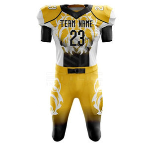Uniforme de fútbol americano personalizado de peso ligero Nuevo estilo Uniforme de fútbol americano de color personalizado - Product Image 1