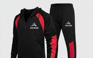 Survêtement à capuche pour homme avec broderie personnalisée |   Vêtements de sport de haute qualité 100% coton |   Anti-bactérien et respirant |   Poids lourds - Product Image 3