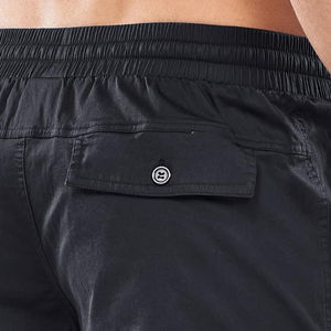 กางเกงขาสั้นชายหาดแบบลำลองคลาสสิกสำหรับผู้ชายกางเกงขาสั้นเอวยางยืดและกระเป๋าสำหรับวิ่งจ๊อกกิ้งกางเกงขาสั้นสำหรับผู้ชาย - Product Image 5