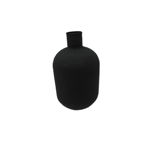 Modern Design Tableware Decorative Iron Flower <b>Vase</b> for Home and Wedding Decoration Metal <b>Vase</b> Dark Grey Color Handmade Bulk - Product Image 3