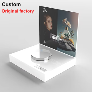 Dapat disesuaikan kabinet tampilan Supermarket akrilik LED Stand tampilan kosmetik 3C Headphone jam tangan pintar dipoles Display berdiri - Product Image 6