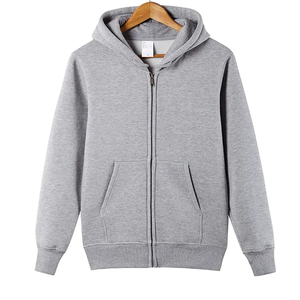 Sudadera con Capucha Personalizada al por Mayor para Hombre, Sudadera con Capucha de Algodón/Spandex con Estampado Digital, Sudadera con Cierre de Cremallera para Otoño, Sudadera Lisa de Forro Polar de Alta Calidad - Product Image 3