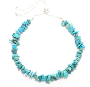 925 Sterling Silver Trendy Bangle <b>Turquoise</b> Rough Cut Bolo Bracelet with Soft Flex Wire Setting Pack of 6 Gift Box for Women - Product Image 3