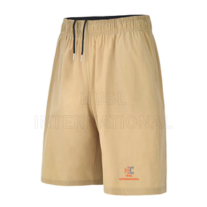 New Wholesale Custom Logo <b>Men's</b> Casual Distressed Sweat <b>Shorts</b> Oversized <b>Short</b> Length with Digital Printing OEM Service - Product Image 2