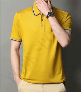 Polo pour hommes personnalisé en usine Polo pour hommes à manches courtes en polyester de haute qualité du fabricant de logo personnalisé vierge - Product Image 2