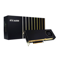 New Professional Workstation Desktop GPU 48GB GDDR6 ECC AI Computing CAD Rendering 3D Design Quadro RTX A6000 Graphics Card