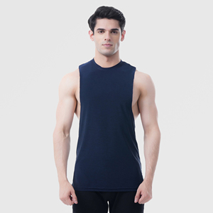 Camiseta de fitness personalizada de algodón 100%, el mejor diseño impreso, secado rápido, entrenamiento de gimnasia, ropa deportiva transpirable, talla grande OEM - Product Image 1