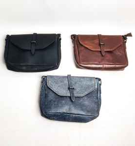 Luxury Unique Design Travel Shoulder <b>Bag</b> Genuine Crunch Leather Fashionable <b>Messenger</b> <b>Bag</b> Designer Small Crossbody <b>Bag</b> for Girls - Product Image 2