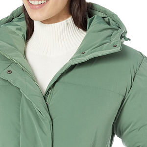 Produit le plus vendu Vêtements d'hiver à la mode Blousons matelassés pour femmes Fabriqués en usine Blouson matelassé à fermeture éclair pour femmes - Product Image 6