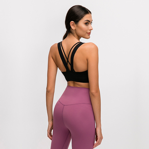 Custom Breathable High Elastic Eco-Friendly Sports Bra and Yoga Leggings Sets for Women-Gym Active Wear - Product Image 3