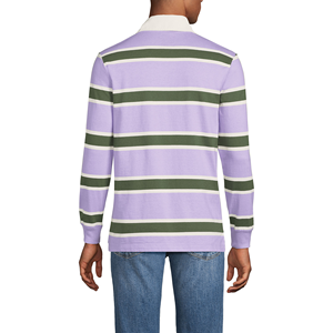 <b>Casual</b> Polo <b>Shirt</b> For <b>Men</b> Full <b>Sleeve</b> Comfortable Fit Customizable High Quality Fabric Bangladesh OEM Trending Style - Product Image 2