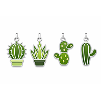 Pendentif en alliage plaqué or chrétien avec logo du fabricant, breloque poisson de dessin animé mignon pour enfants, personnalisé en émail et zircon