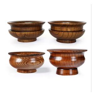 Tazón japonés de madera natural para servir comida en Ramadán, especial para Eid, hecho a mano, sostenible, para compradores mayoristas - Product Image 1