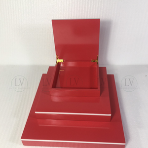 Top tendance de haute qualité laque chocolat boîte cadeau Saint Valentin pour ses décorations pour la maison fabriqués à la main du Vietnam - Product Image 2