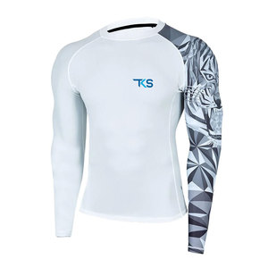 Pas cher prix extensible hommes Rash Guard meilleure vente hommes Rash Guard prix de gros hommes Rash Guard - Product Image 1