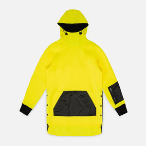 Sweat à capuche chaud avec poche avant pour hommes, sweat à capuche en polaire durable mélangé et confortable de luxe avec logo et broderie personnalisés, nouvel arrivage - Product Image 3