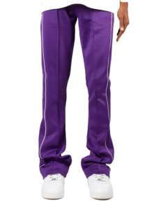 Pantalones de hombre personalizados Pantalones de hombre Pantalones Casual Color púrpura Pantalones de chándal apilados Hombres Joggers apilados 2025 - Product Image 1