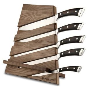 Artisan Crafted Wooden <b>Knife</b> <b>Holder</b> For Safe <b>Knife</b> Organization With Smooth Polished Surface And Premium Wood Grain Look - Product Image 4