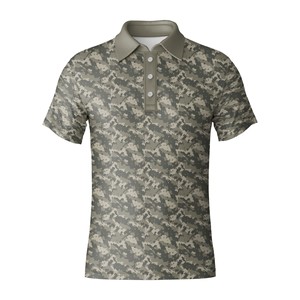 Polo de golf pour homme en polyester, respirant, extensible, vêtements de sport performants, OEM Vietnam - Product Image 6