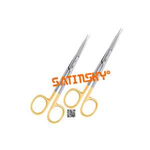 Neurosurgical WAGNER Ciseaux manuels 12 CM Instruments de microchirurgie Acier inoxydable Certifié CE Classe III Fabriqué AISI 420 - Product Image 4
