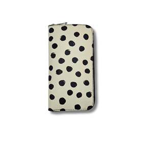 กระเป๋าสตางค์แบบมีโครงสร้าง ทำจากหนังแท้ - ผลิตในอิตาลี - งานศิลป์ 26DOT01 - Product Image 3