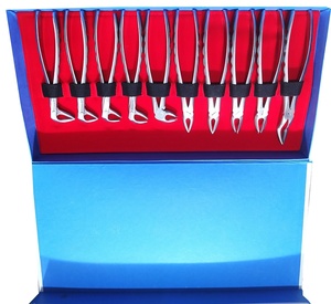 Instrumentos Quirúrgicos Navel, Fórceps Dentales de Acero Inoxidable Francés, Instrumentos Quirúrgicos con Certificación CE Clase I y 3 Años de Garantía - Product Image 3