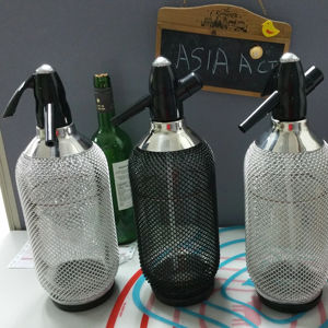 เครื่องทำโซดาแบบขวด  ทำจากวัสดุตาข่าย  ทำมือ เป็นมิตรกับสิ่งแวดล้อม  สำหรับทำโซดา  ของขวัญทางธุรกิจ - Product Image 6