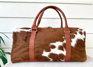 Bolsa de lona de cuero genuino con ruedas de lujo Durable Travel Sports Gym Overnight Weekender Duffel Bag - Product Image 2