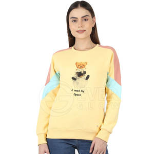 Sudadera de mujer, sudadera de lana de cuello redondo personalizada para mujer, ropa de calle, sudaderas para mujer - Product Image 1