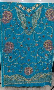 Vestido Dirac con cuentas tradicional africano para mujer directo de fábrica, moda somalí modesta y elegante disponible al mejor precio - Product Image 2