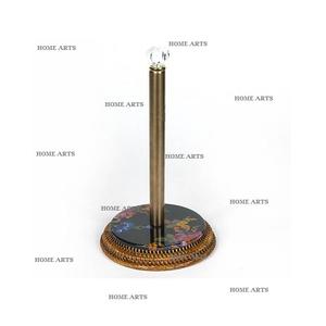 Trending Design Round Shape <b>Tissue</b> <b>Paper</b> Holder Wood And Metal <b>Tissue</b> Roll Holder For Hotel And Restaurant Use - Product Image 5