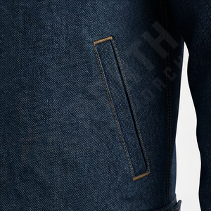 Meilleure veste en jean décontractée pour homme, coupe confortable, streetwear, élégante, nouveau style, vêtements tendance, durable, vêtement d'extérieur - Product Image 5