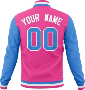OEM Custom Varsity <b>Jacket</b> School College <b>Baseball</b> Letterman Varsity <b>Jacket</b> <b>For</b> <b>Men</b> Embroidery Logos Breathable <b>Jackets</b> - Product Image 2