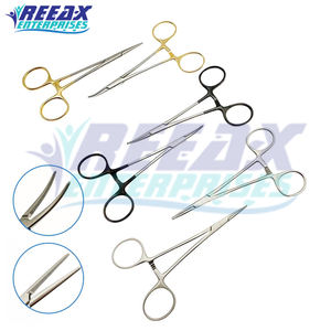 Reeax ชุดอุปกรณ์ผ่าตัดพื้นฐานสำหรับการจับห้ามเลือดเครื่องมือผ่าตัดหลอดเลือดแดง6ชิ้น - Product Image 2