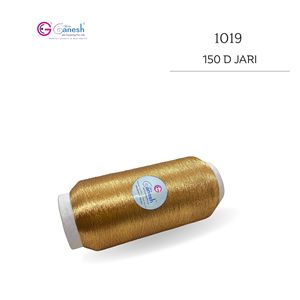 Haute Ténacité 150D Broderie Jari MS Type Polyester Jari avec Lurex S et ST Type Métallique 1019 150D jari - Product Image 2